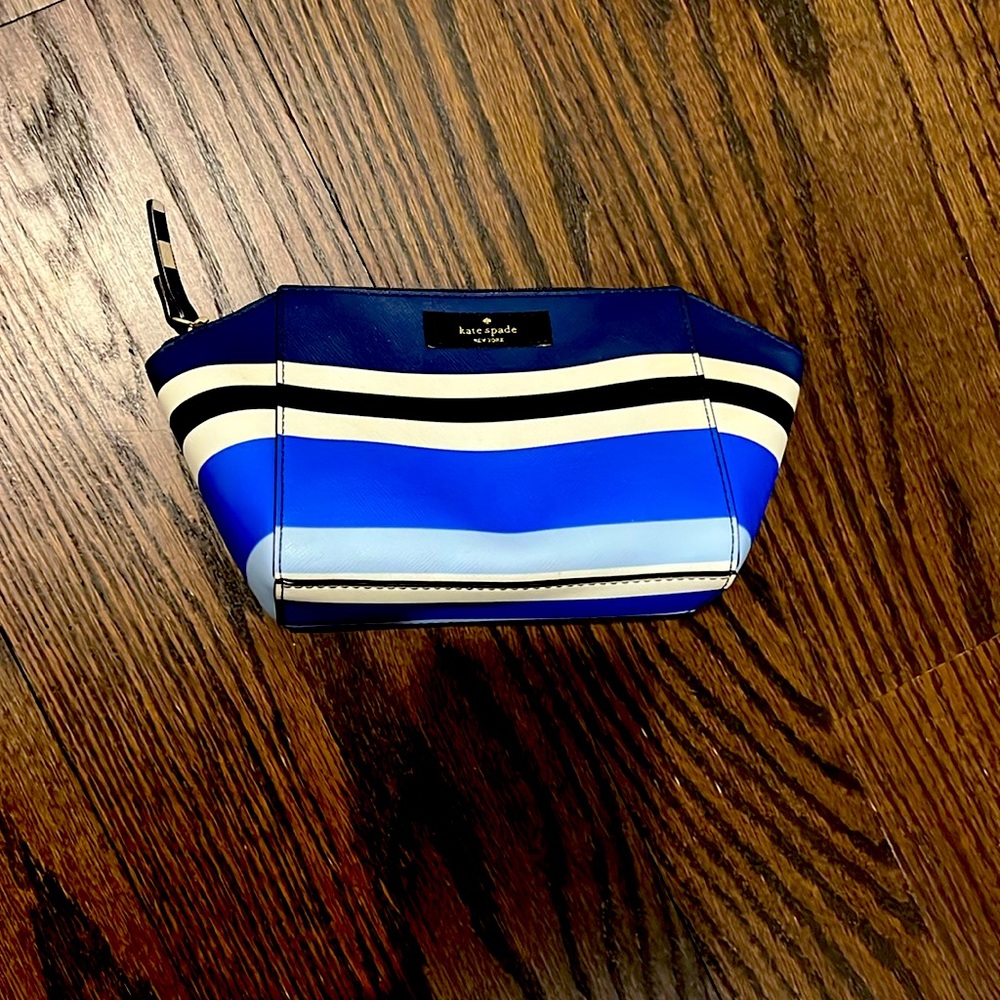 Kate Spade Lita Laurel Way print cosmetic bag